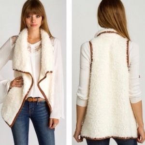 Fuzzy Sherpa Vest